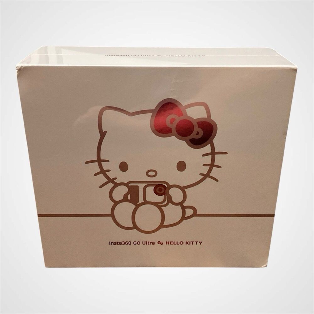 Insta360 GO Ultra Hello Kitty Limited Edition Mini Action Camera In Hand *NEW*